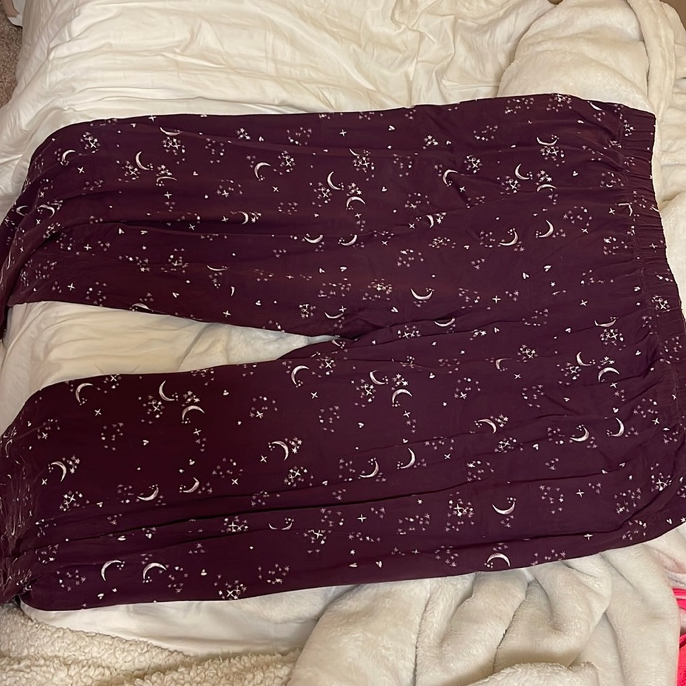 moon and stars pajama pants